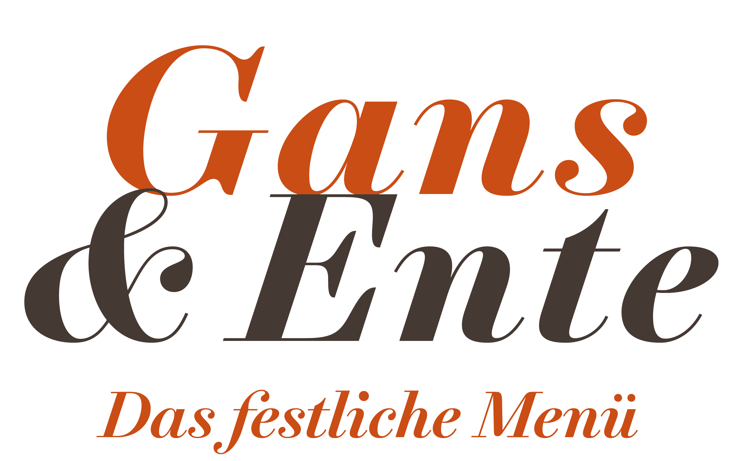 Gans & Ente – Das festliche Menü
