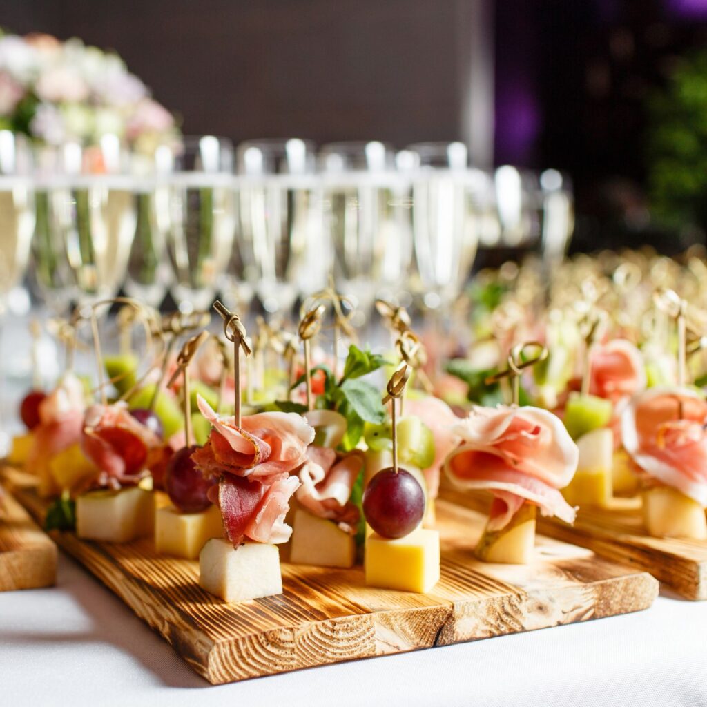 Käse-Trauben-Spieße