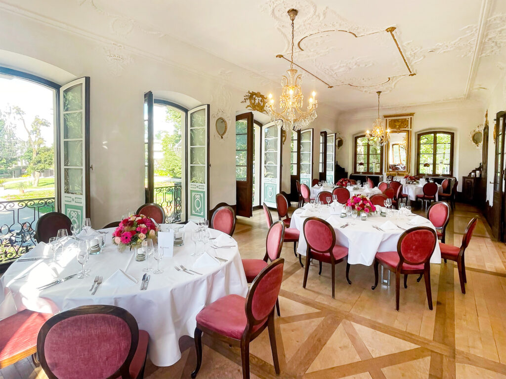 Großer Saal im Rokokoschlösschen in Schwäbisch Gmünd